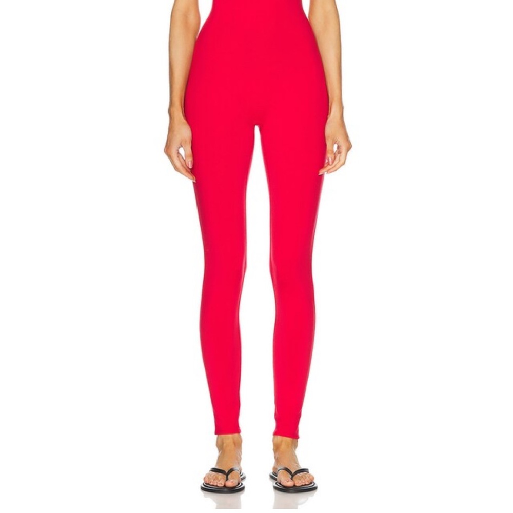 ALO Yoga airbrush jumpsuit Red Leggings